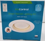Gocontrol LB65R6Z-1 Z-wave Plus Smart Led Recessed Retrofit Light Kit 5"-6" New. Fixed Price $15.19.