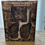 New Mossy Oak Walkie Talkies Binoculars Two-way Radio Ages 5+ Kidz Toyz Sealed. Fixed Price $28.50.
