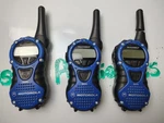 Motorola T6400WX Talkabout 2 Way Radio Lot Of 3 - Used Tested Blue *read*. Fixed Price $48.85.