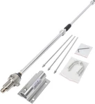 Hys Uhf Mobile Radio 100WATT Alterable Frequency Aluminum Alloy Silver. Fixed Price $88.56.
