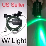 Headset W/ Light Motorola Walkie Talkie Radio Surveillance Tv Film. Fixed Price $30.00.