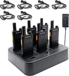 B3H Rechargeable Walkie Talkies With Earpiece & Multi Charger - 6 Pack. Fixed Price $198.99.