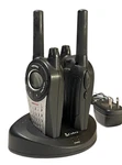 Cobra Microtalk PR3800 2-WAY Radio Set Of With Charging Base And Cords Walkie. Fixed Price $16.38.