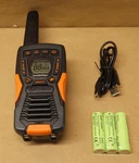 Cobra 37-MILE Walkie Talkie, IP67 Waterproof Floating Two-way Radio Single Unit. Fixed Price $36.09.