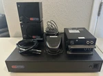 Avtec Media Workstation - 2 Speakers Headset Jacks Ptt Foot Pedal Used. Fixed Price $425.00.