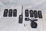 Lot Of 8 Motorola DTR550/650 Two-way Digital Portable Radio Walkie Talkies. Fixed Price $599.95.