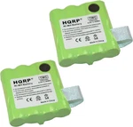 2X Hqrp Two-way Radio Batteries For Midland BATT6R, LXT-480, LXT-490, LXT-490VP3. Fixed Price $17.95.