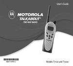 Motorola T7100 T7200 Operating Manual: 66 Pages, Coil Bound, Protective Covers. Fixed Price $19.95.