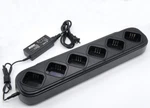 Six Way Rank Rapid Charger For Motorola CP040 CP150 CP200 PR400 EP450 GP3688. Fixed Price $38.99.