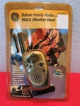 Deluxe Family Radio Noaa Weather Band, 2 Mi. Range, Outdoor Safety, Emergency. Fixed Price $25.00.
