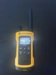 Motorola Talkabout Portable Handheld Two-way Radio Walkie Talkie Yellow/black. Fixed Price $19.99.