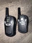 Pair Of Cobra Microtalk CX105 Gmrs/frs Two-way Radio 22 Channel 16 Mile Range. Fixed Price $8.00.