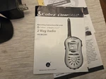 Cobra Frs 80-2 Bk Walkie Talkie Clear Call Two Way Radio Black. Fixed Price $14.99.