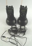 Lot (2) Motorola Radius CP100 Walkie Talkies 2-WAY Radios Chargers Working F143. Fixed Price $39.88.