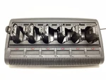 Motorola WPLN4121BR Impres Adaptive 6-BATTERY Radio Charger. Tested Works Great.. Fixed Price $63.00.