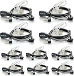 10-RETEVIS Earpiece With Mic 2 Pin Acoustic Tube Headset For Walkie Talkies. Fixed Price $47.99.