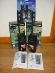 Set Of 2 Cobra HH36ST Ultra Clear Handheld 40 Channel Cn Radios + New Microtalk. Fixed Price $65.00.