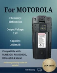 Battery For RLN6305, RLN6308 Motorola Radios CP110, RDV5100, RDU2080D, RDU4100. Fixed Price $22.99.