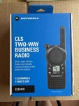 Motorola Professional CLS1410 5-MILE 4-CHANNEL Uhf Two-way Radio -nib. Fixed Price $190.00.