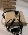 Motorola NMN6245A Single-muff Style Way Radio Headset. & Adapter Lot Of. Fixed Price $9.75.