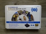 Chamberlain CWA2000 Wireless Motion Alert System Unit 1/2 Mile Range New Sealed. Fixed Price $89.95.