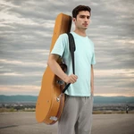 Ktaxon Case Wooden Hard-shell,fits Gibson 335 With 2 Strap. Fixed Price $76.79.