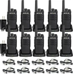 RT68 Two-way Radios Long Range, Walkie Talkies For Adults, 2 With Earp. Fixed Price $282.99.