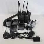 Kenwood NX-1300-K Portable Uhf Radio With Charging Crafle & Hand Mics Lot Of 5. Fixed Price $699.99.