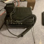 Motorola Gtx Model M11UGD6CB1AN Radio GLN7318A HMN3596A Antenna Stand Mic Used. Fixed Price $89.99.