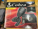 Cobra 19 Dx Iii Pre-owned C.b. Radio & Mic Untested As-is Original Box. Fixed Price $35.00.