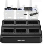 Baofeng Six Way Charger Dock For UV-5R BF-F8HP UV-5X3 Battery Walkie Talkie. Fixed Price $41.99.