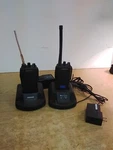 Lot Of 2 Midland Maxon SP-310 Two Way Radios/ Chargers. Fixed Price $89.99.