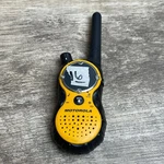 Motorola Talkabout T8510TPR Yellow Wireless 22-CHANNEL 2-WAY Radio Walkie Talkie. Fixed Price $17.99.