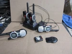 Lot Of 4 Motorola MJ270R Two Way Radio W/ CH610D Charger, Battery/adapter. Fixed Price $58.00.