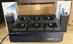 Kenwood TK-300 Two Way Lot KSC-36 6-BANK Charger 2 Radios Speaker Mics. Fixed Price $65.00.