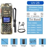 Baofeng UV-25 Walkie Talkie Long Range Tri-power Two Way Radios 10W&48CM Antenna. Fixed Price $63.31.
