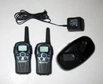 Midland Walkie Talkie Set LXT560 With Desktop Charger 18CVP6-REV B Tested Read. Fixed Price $29.99.