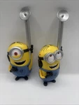 Minions From Despicable Me Eye-conic 2-WAY Radios Walkie-talkie Working Tested. Fixed Price $23.99.
