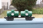 Lionel - 6465 Dual Custom Sinclair Modified Tanker Ex+++ Condition. Fixed Price $65.00.