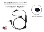 1-WIRE Earbud Headset W/ Ptt For Yaesu & Vertex Radios VX-150, FT-10R, RT40. Fixed Price $14.17.