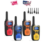 Walkie Talkies 4 Pack Rechargeable Long Range 2 Way Radios With Noaa Alert Sos. Fixed Price $107.99.