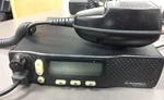 Motorola M1225 Vhf 150-175 Mhz Radio, Mic, #M43DGC90J2AA, 40W, 20 Ch, Programmed. Fixed Price $150.00.