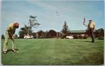 Golfers On Green Manitoba Course Mb 1979 Qsl Radio Vintage Postcard L1. Fixed Price $7.24.