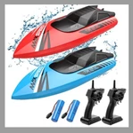 Tollcy TR10 Remote-controlled Racing Boat For Kids, Pack 2.4G Rc High Speed. Fixed Price $39.00.