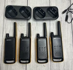 Motorola Talkabout T470 2-WAY Radios Lot Of W/ Chargers Tested Working. Fixed Price $99.99.