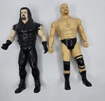 Wwf Undertaker & Stone Cold Steve Austin Walkie Talkie 10 Figure Set Mga 1999. Fixed Price $20.00.