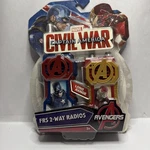 Marvel CA-210CW.EX Ekids Captain America Civil War 2-WAY Radio Walkie Talkie Set. Fixed Price $29.99.