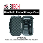 Btech DMR-6X2 Pro Vhf Dual Band Ham Two-way Radio Custom Carrying Storage Case. Fixed Price $79.99.