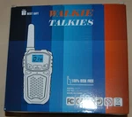 Pair Of Woktok M930 22 Channel Frs/gmrs Two Way Walkie Talkie Radios -. Fixed Price $19.99.