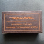 Realistic Receiver 40 Channel Two-way Trc 411. Fixed Price $25.00.